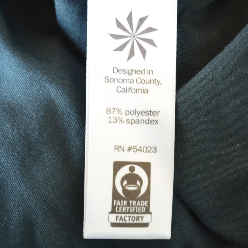 Dark Blue Green Shanti Racer Back Tank by Athleta - Picture 5 of 5